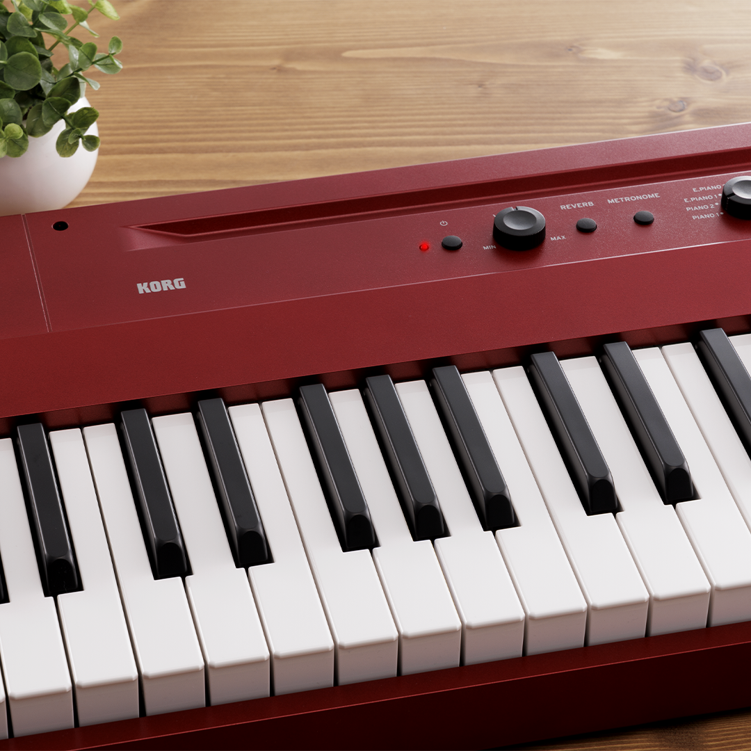 Korg Liano Metallic Red