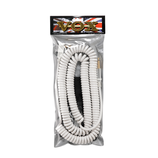 Vox Vintage Coil Cable - 29,5ft - (9 metros) White